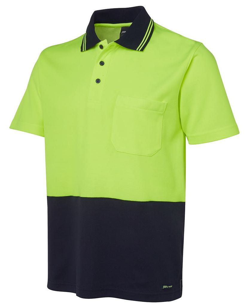 6NCCS JB'S HV NON CUFF S/S COTTON BACK POLO