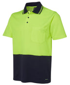 6NCCS JB'S HV NON CUFF S/S COTTON BACK POLO