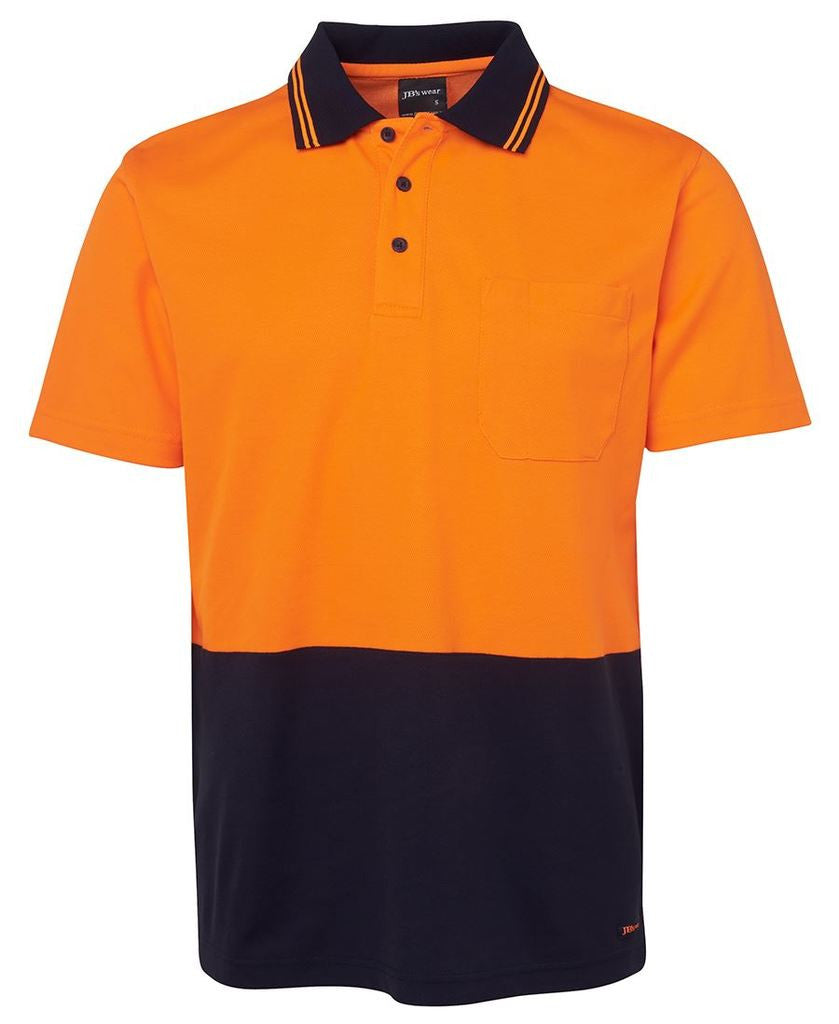 6NCCS JB'S HV NON CUFF S/S COTTON BACK POLO