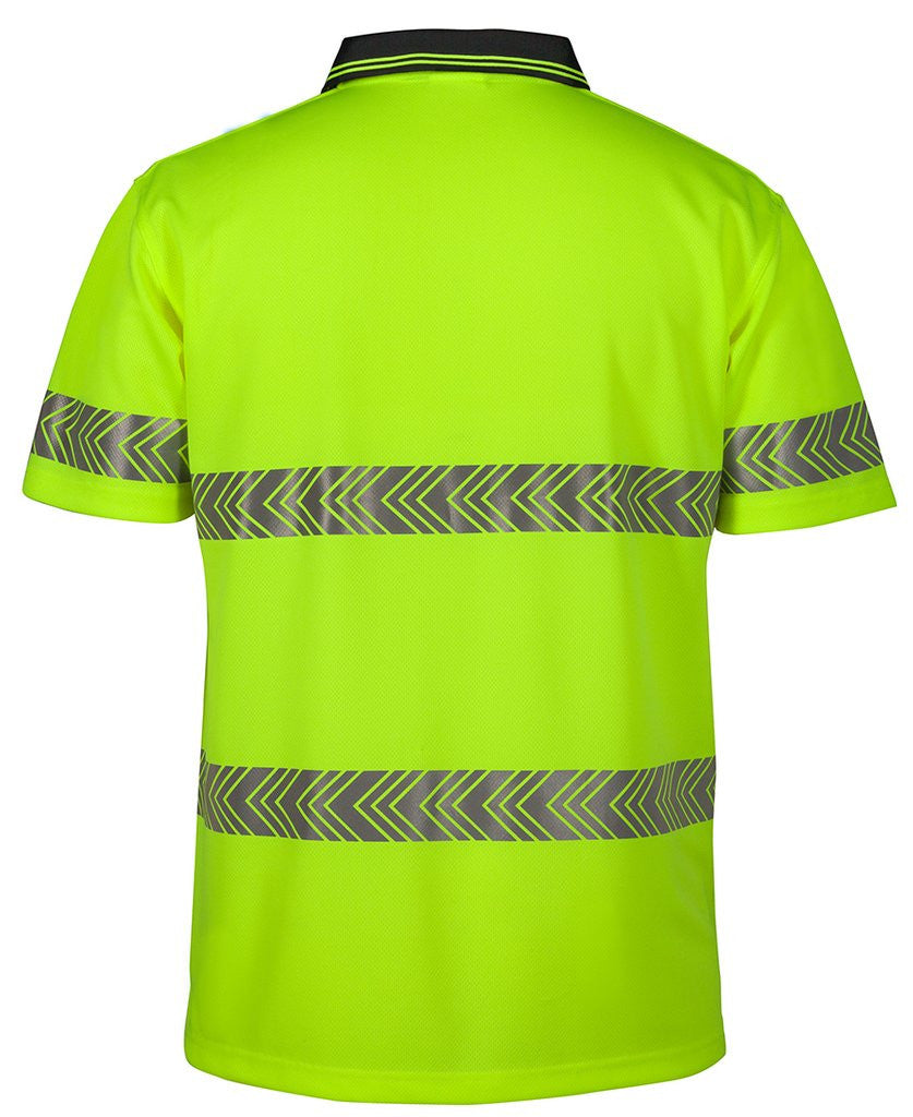 6HSST JB'S HV S/S SEGMENTED TAPE POLO