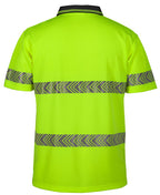 6HSST JB'S HV S/S SEGMENTED TAPE POLO