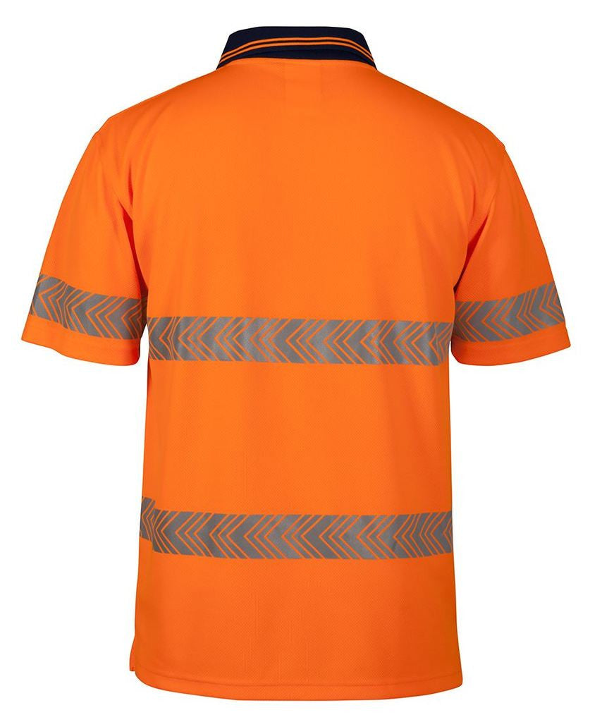 6HSST JB'S HV S/S SEGMENTED TAPE POLO