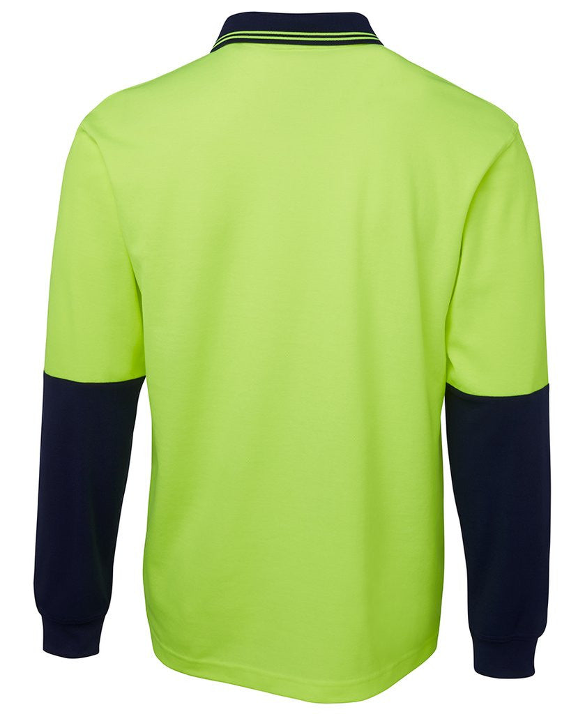 6HPL JB'S HV L/S COTTON BACK POLO