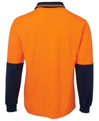 6HPL JB'S HV L/S COTTON BACK POLO