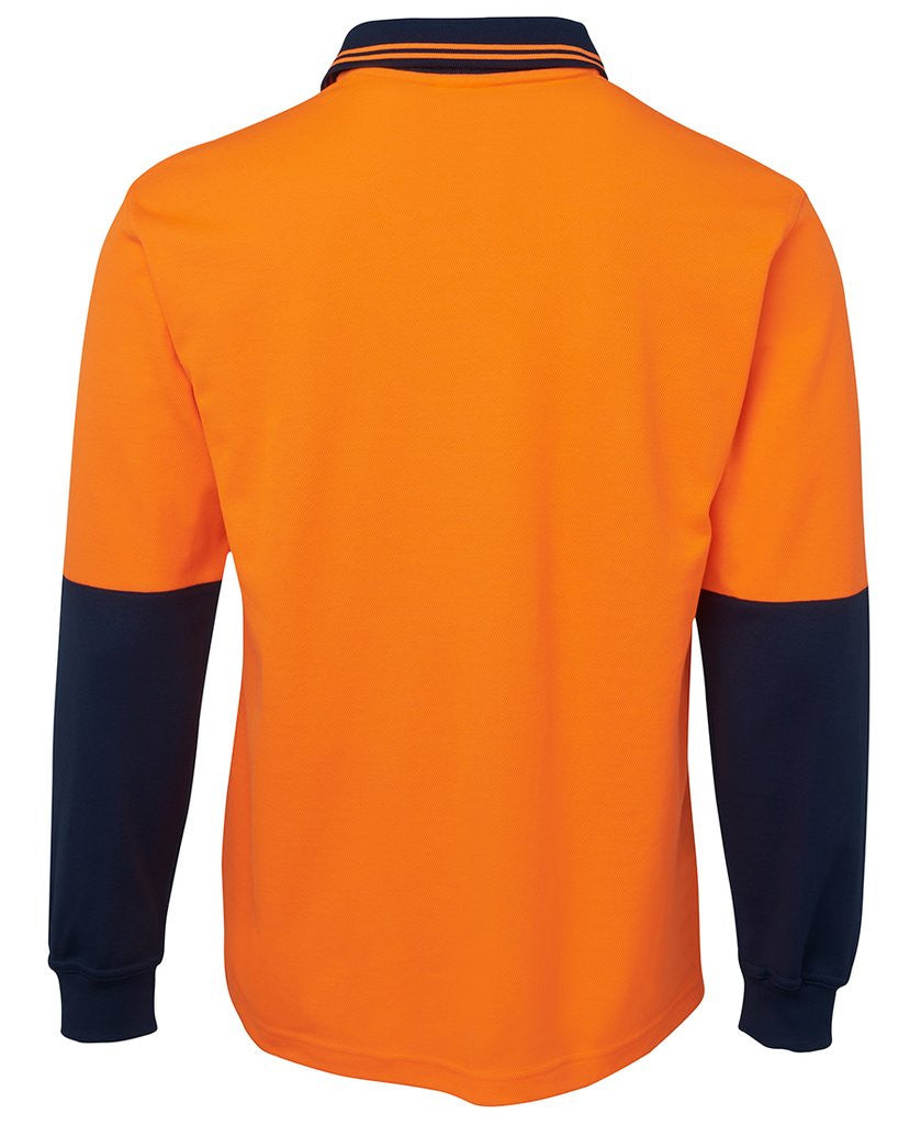 6HPL JB'S HV L/S COTTON BACK POLO