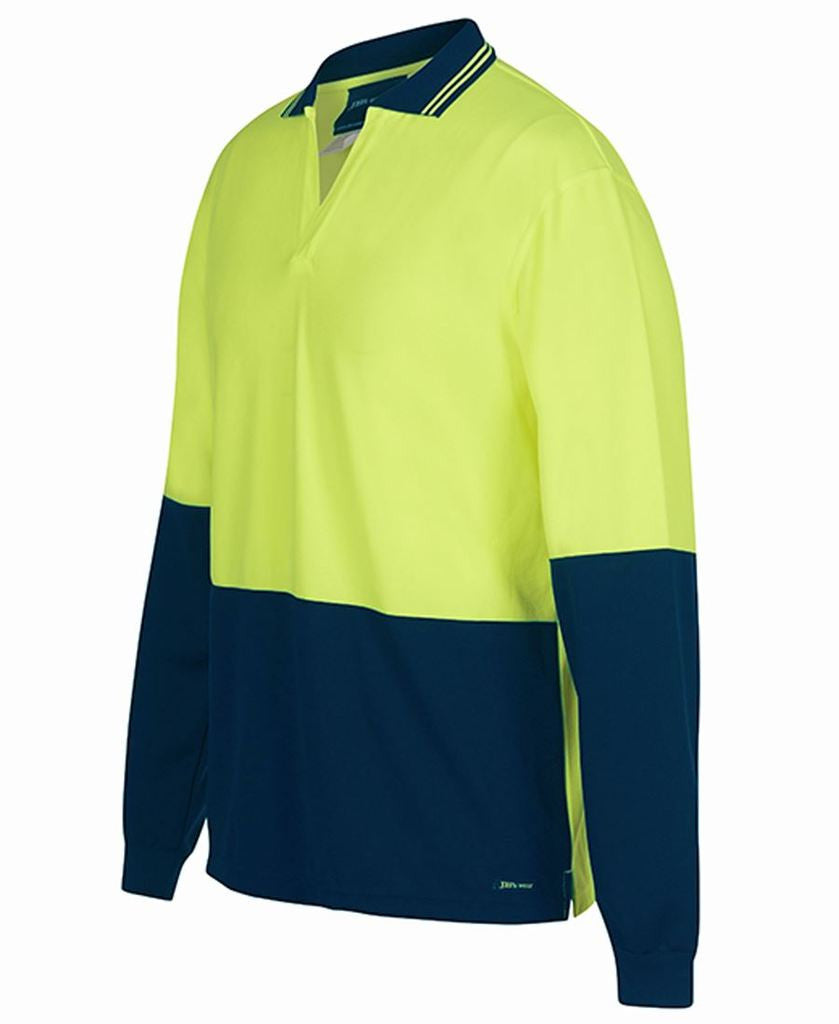 6HNBL JB'S HV 4602.1 L/S NON BUTTON POLO
