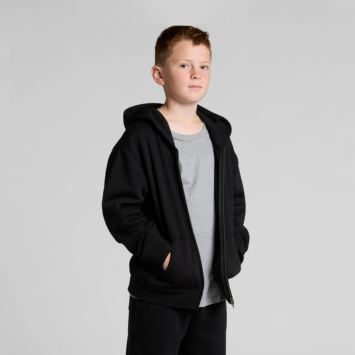 AS Colour Youth Relax Zip Hood - 3039