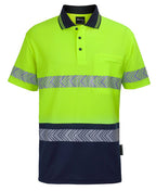 6HMSS JB'S HV S/S D+N C/BACK SEGMENTED TAPE POLO
