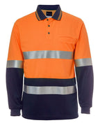 6HMCB JB'S HV L/S (D+N) COTTON BACK POLO