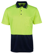 6HJNC JB'S HV 4602.1 JACQUARD NON CUFF POLO