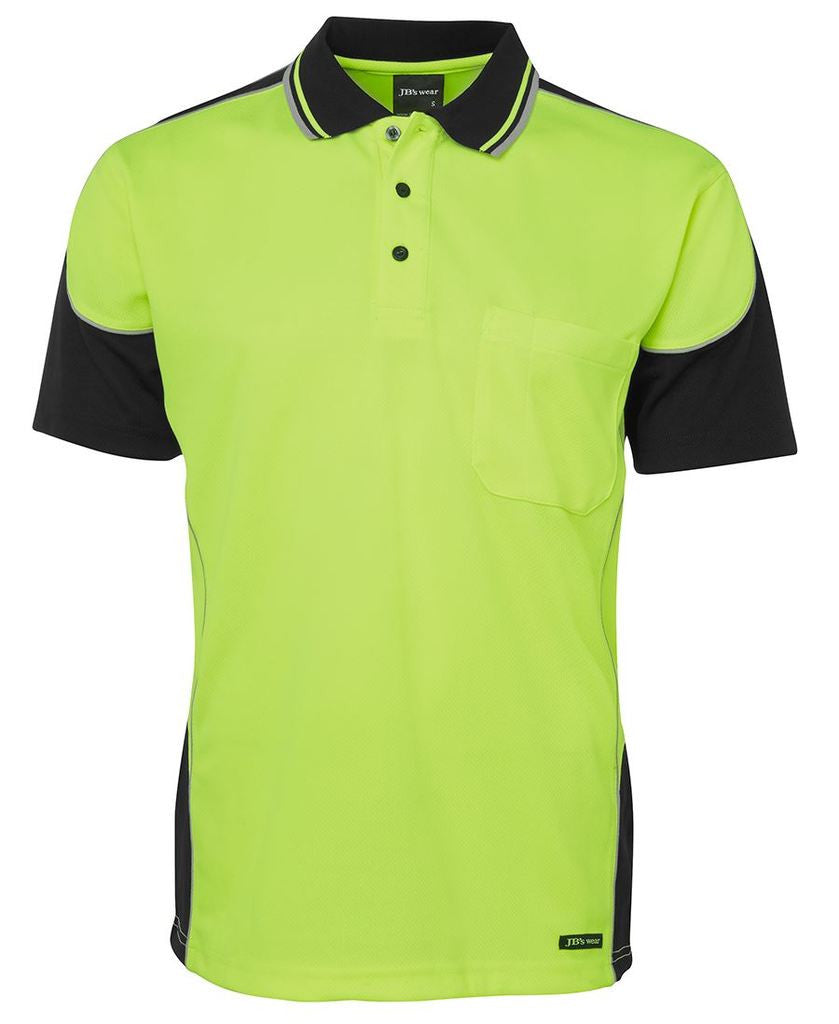 6HCP4 JB'S HV 4602.1 S/S CONTRAST PIPING POLO