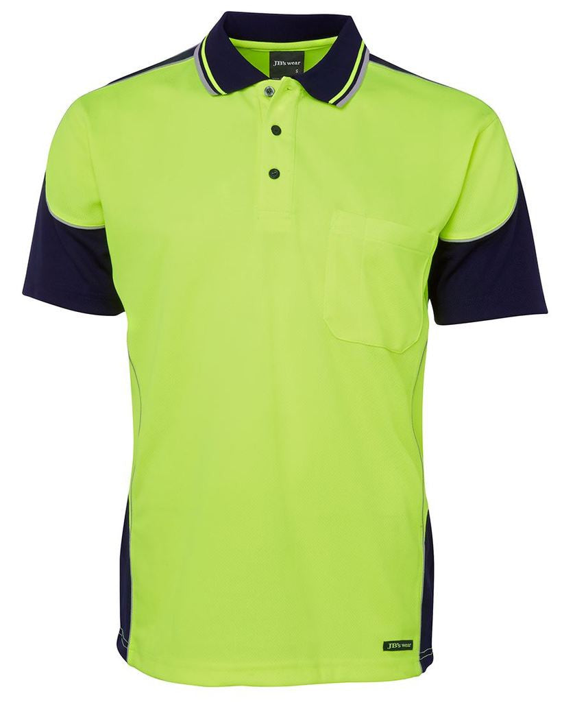 6HCP4 JB'S HV 4602.1 S/S CONTRAST PIPING POLO