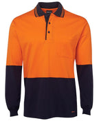 6CPHL JB'S HV L/S COTTON POLO