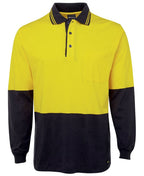 6CPHL JB'S HV L/S COTTON POLO