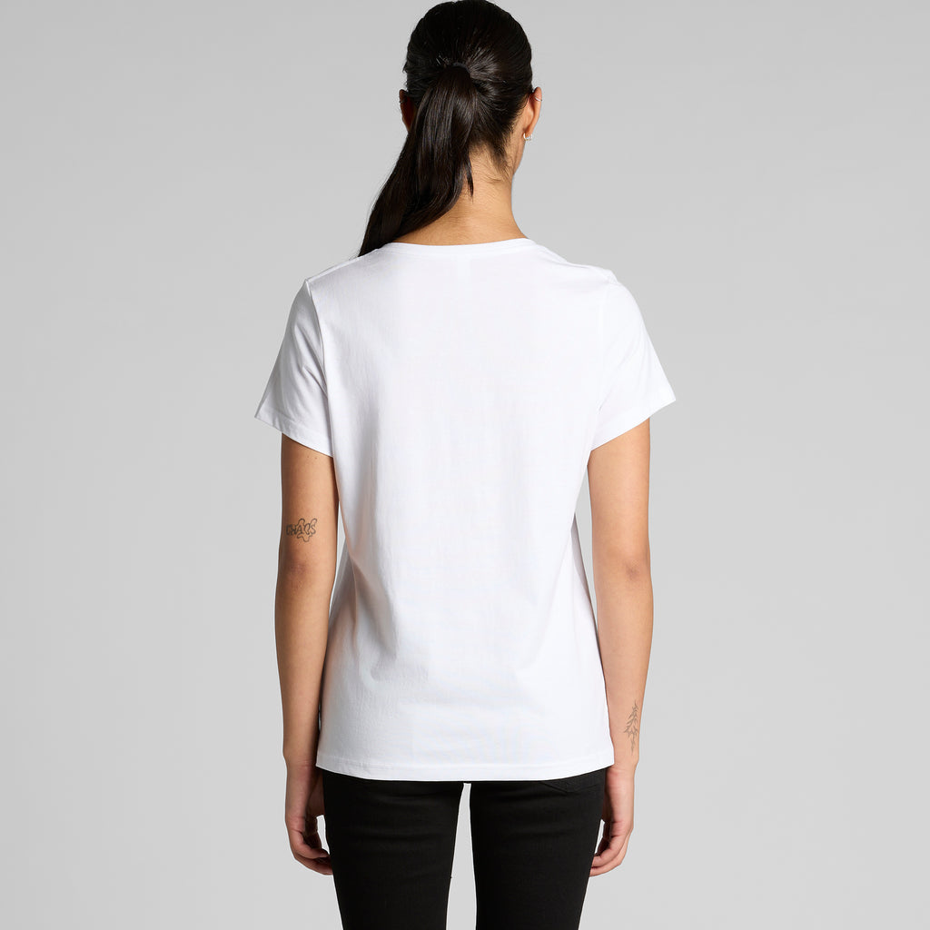 AS Colour Women's Maple V Neck Tee - 4023