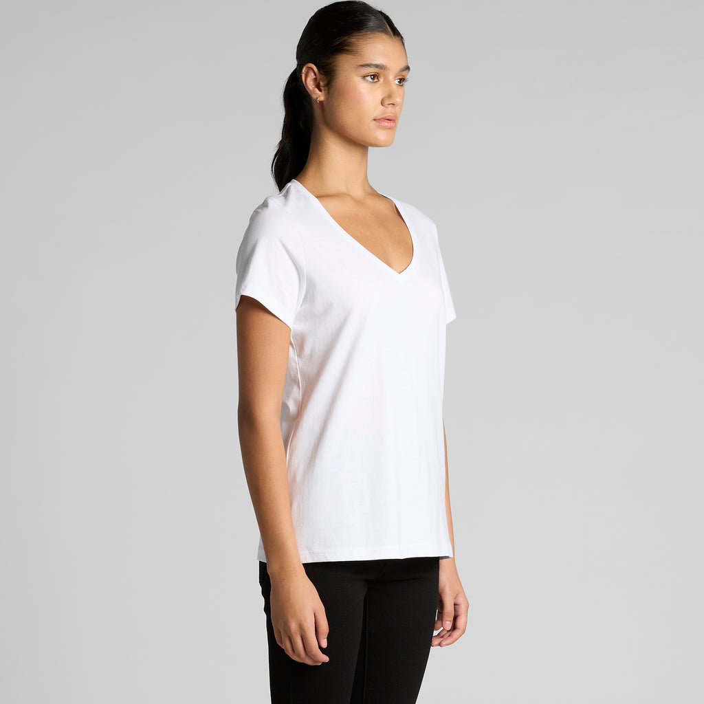 AS Colour Women's Maple V Neck Tee - 4023