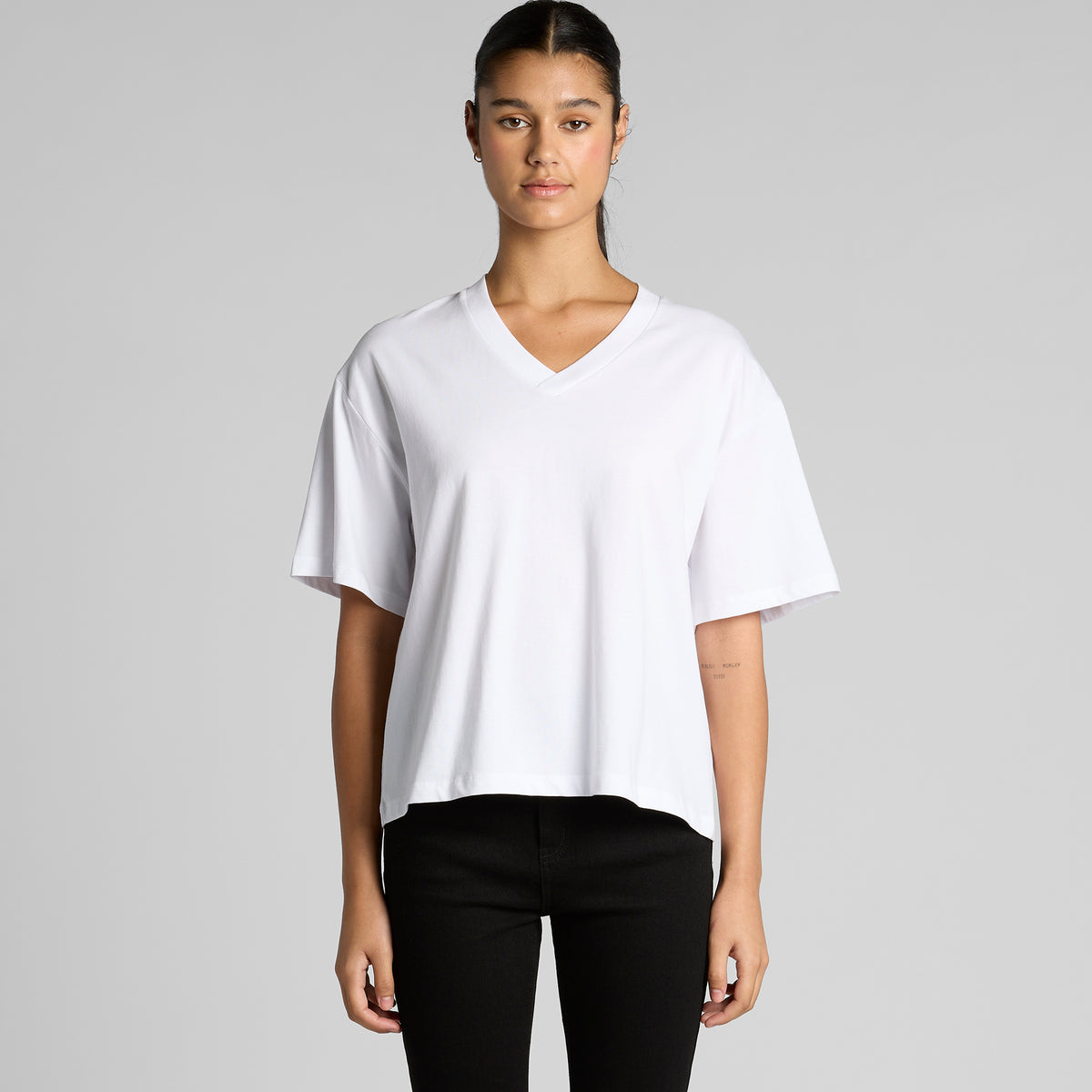 AS Colour Women's Martina V Neck Tee - 4095