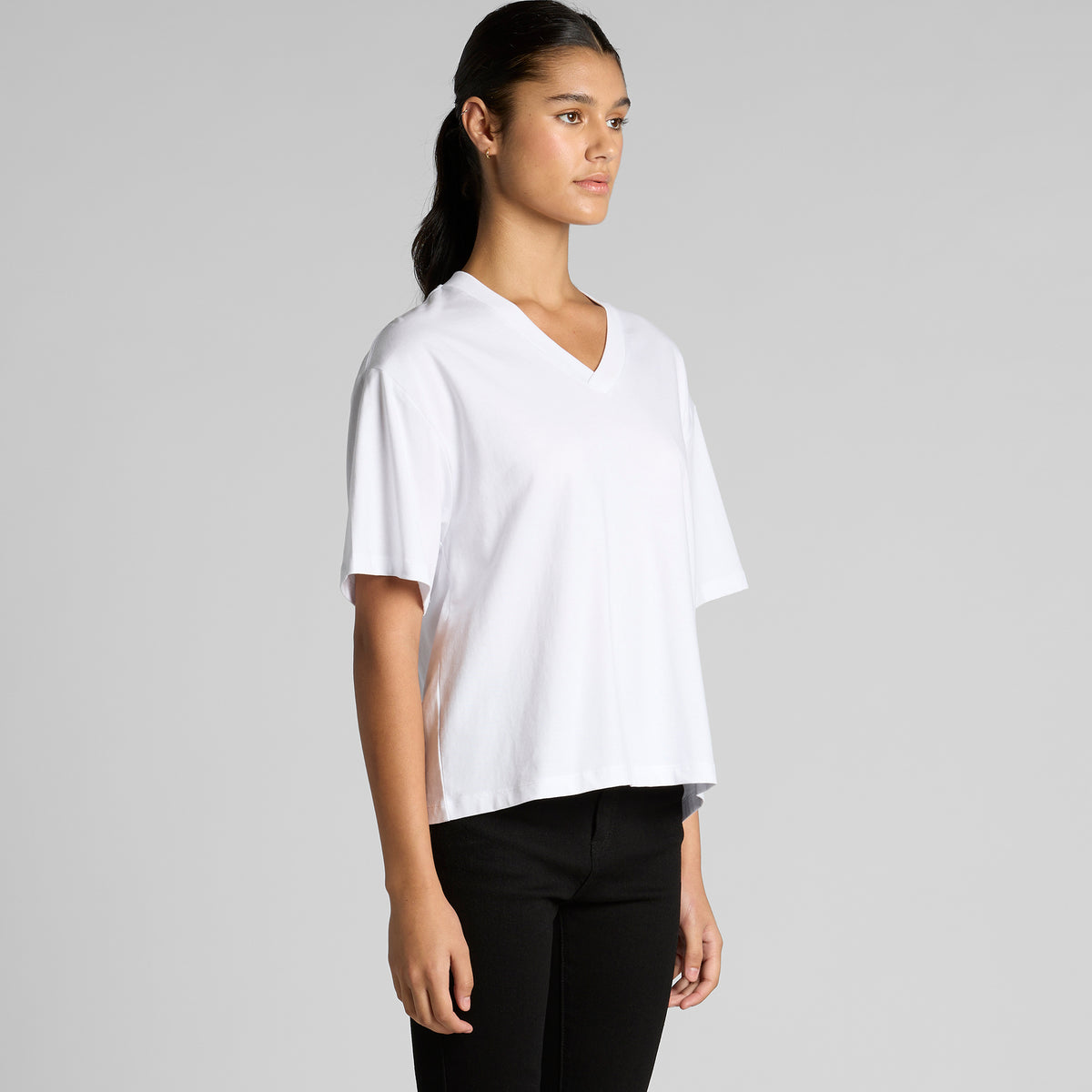 AS Colour Women's Martina V Neck Tee - 4095