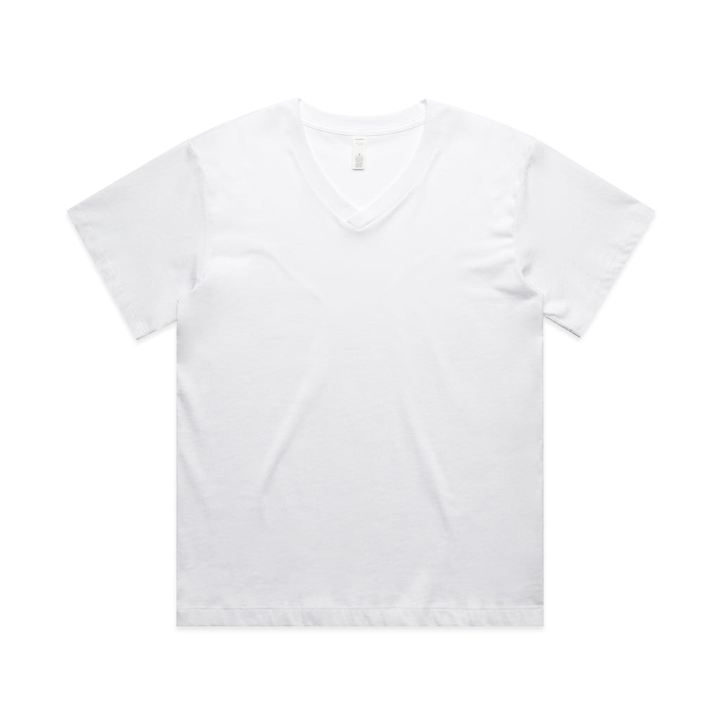 AS Colour Women's Martina V Neck Tee - 4095