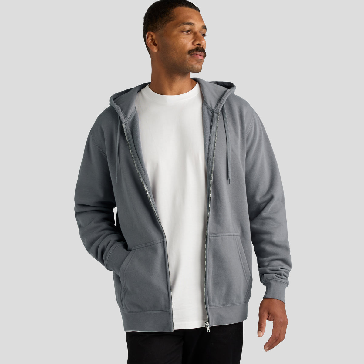 AS Colour Stencil Zip Hood - 5104