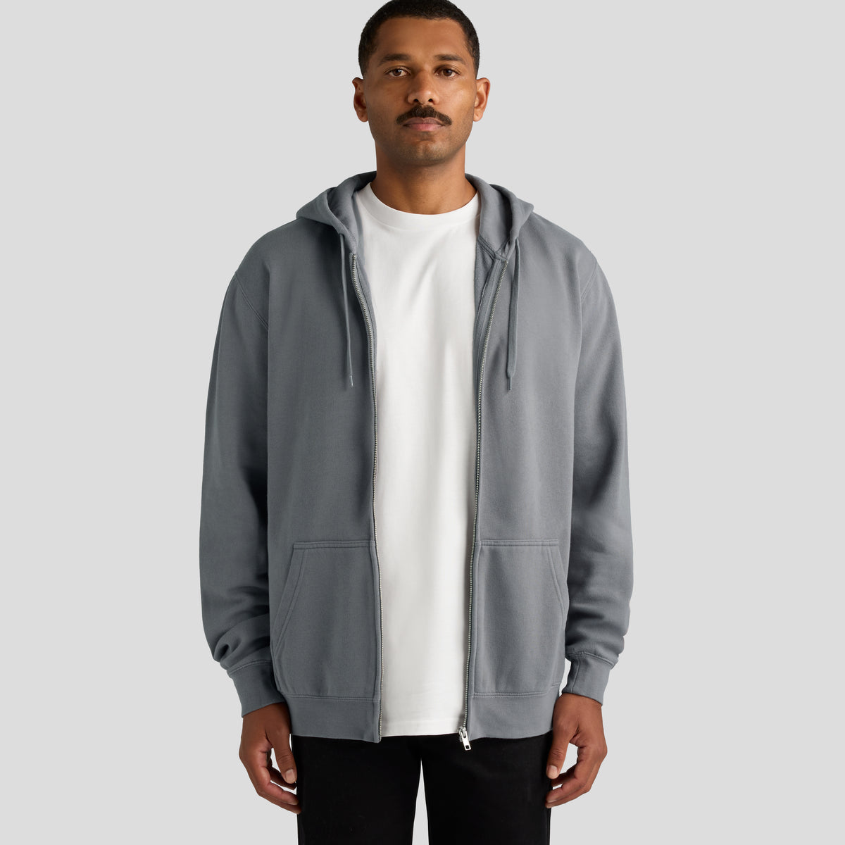 AS Colour Stencil Zip Hood - 5104
