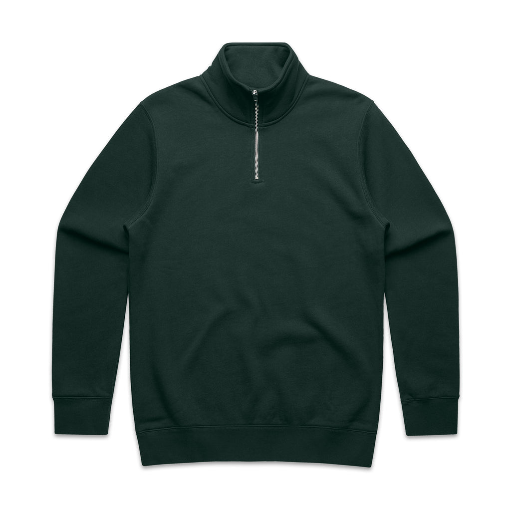 AS Colour Stencil Half Zip Crew - 5125