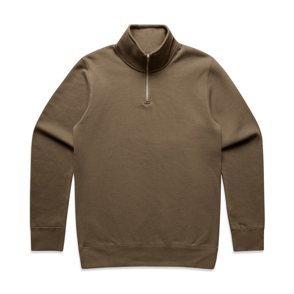 AS Colour Stencil Half Zip Crew - 5125