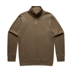 AS Colour Stencil Half Zip Crew - 5125