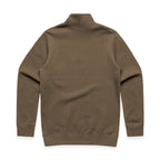 AS Colour Stencil Half Zip Crew - 5125