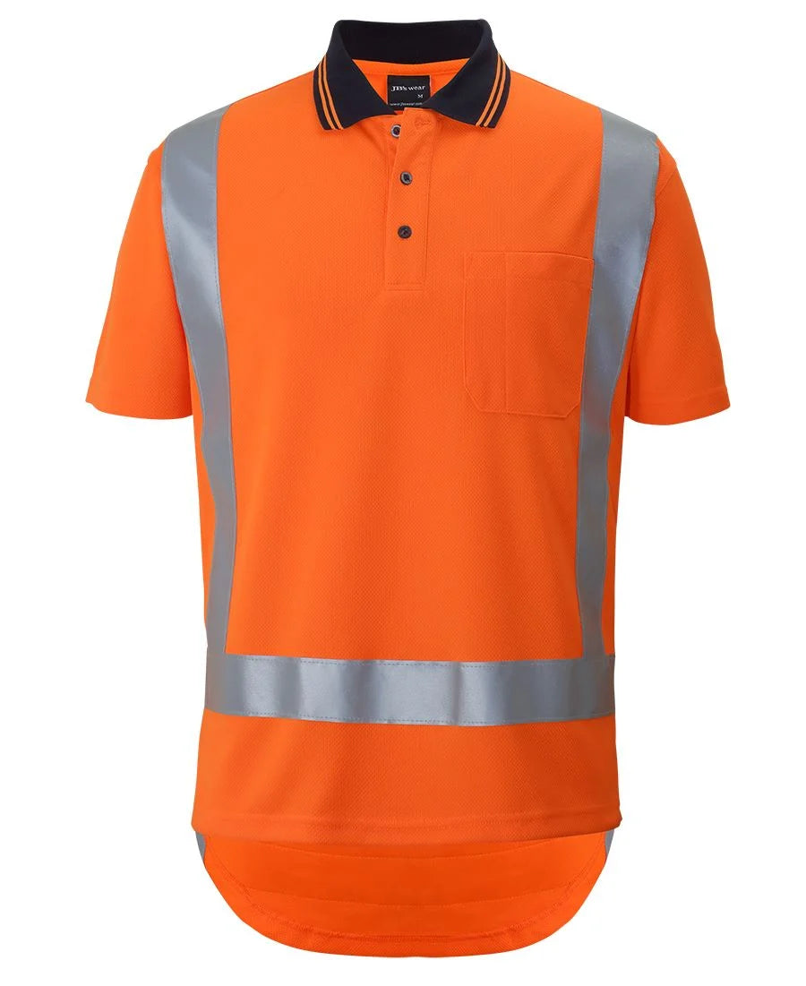JB's HV (D+N) S/S NON CUFF TTMC-W TRAD POLO - 6DTSP
